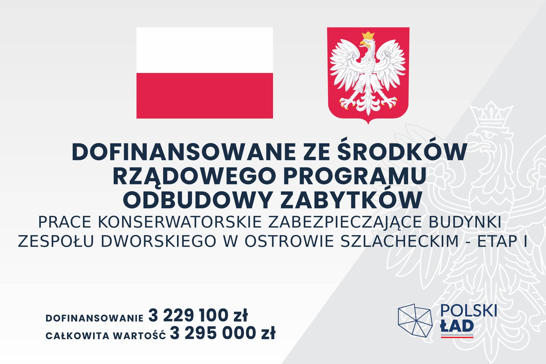 Dofinansowane z Rządowego Programu Odbudowy Zabytków