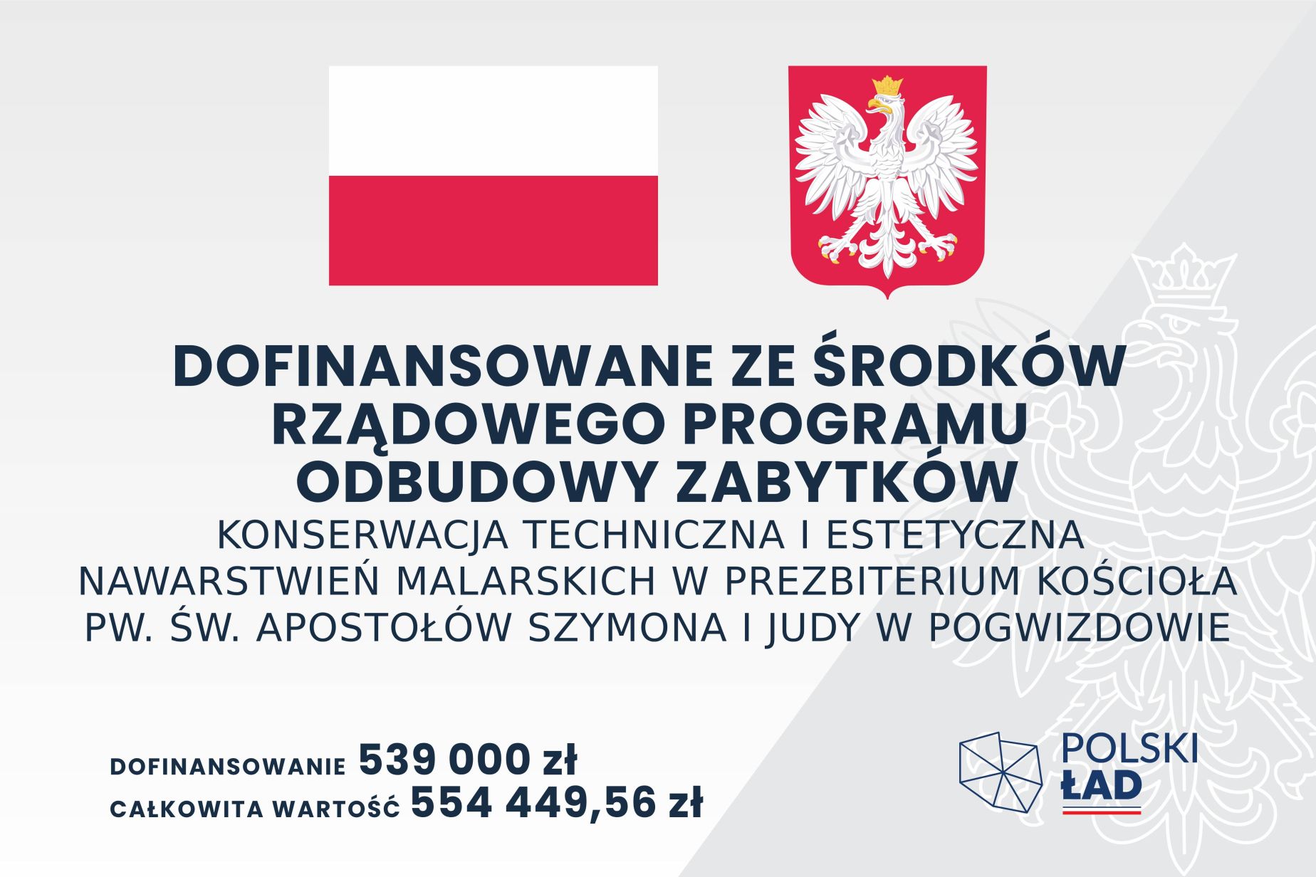 Dofinansowane z Rządowego Programu Odbudowy Zabytków