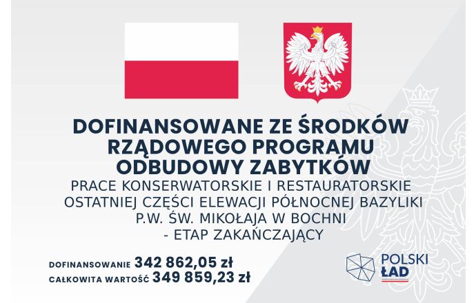 Dofinansowanie z Rządowego Programu Odbudowy Zabytków