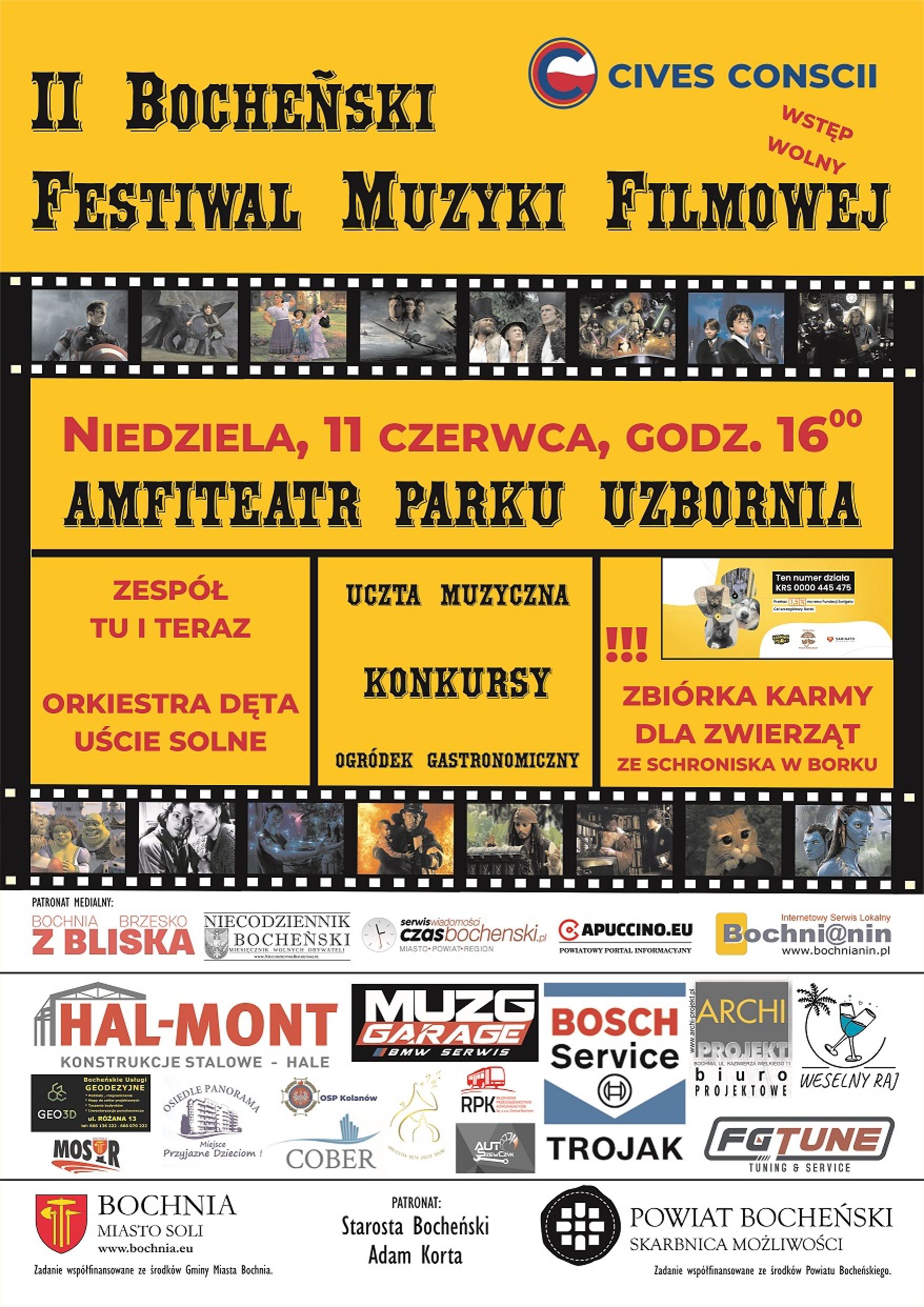 II Bocheński Festiwal Muzyki Filmowej