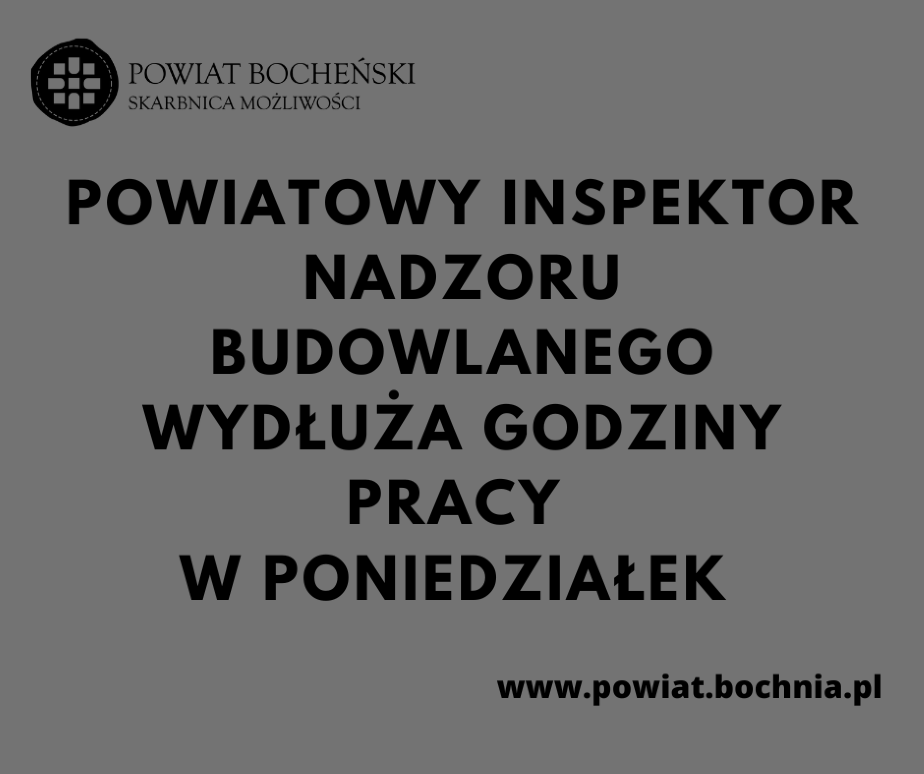 Wydłużone godziny pracy PINB