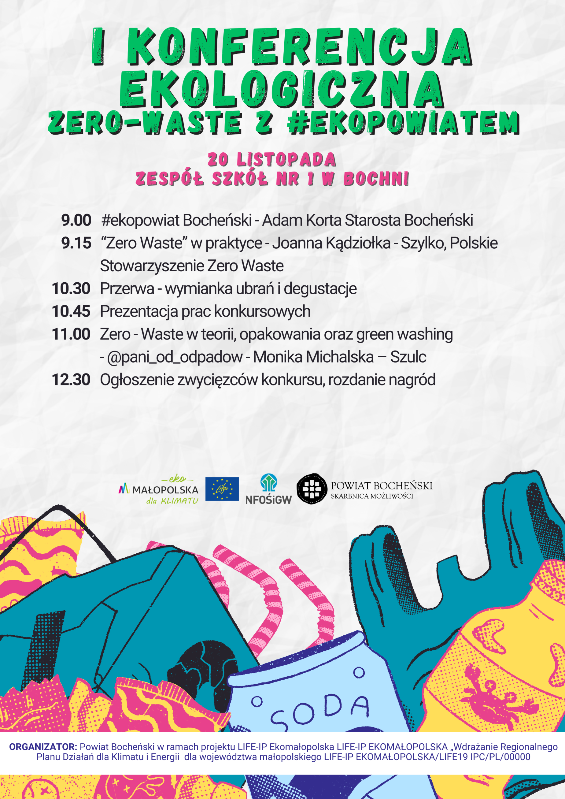 I Konferencja Ekologiczna Zero-Waste z #Ekopowiatem