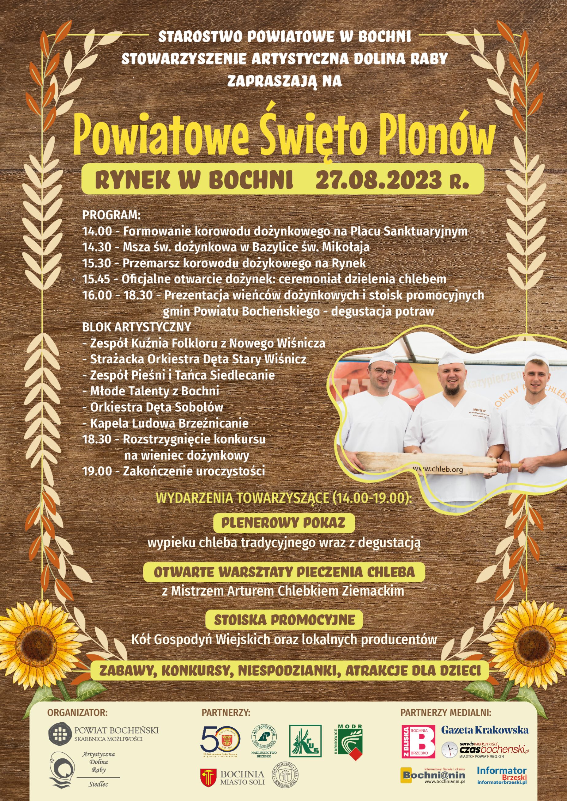 Plakat dożynki