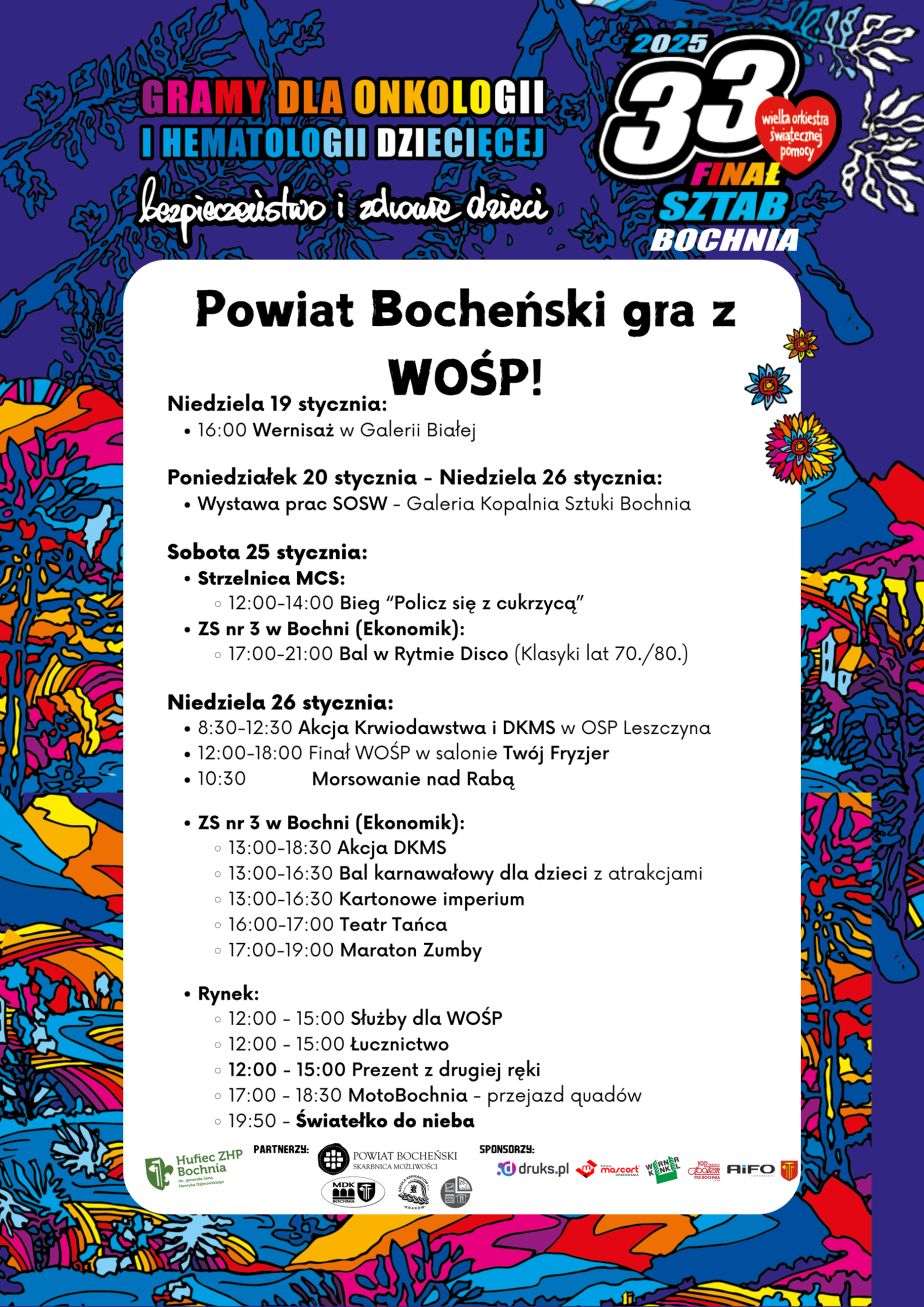 Powiat Bocheński gra z WOŚP