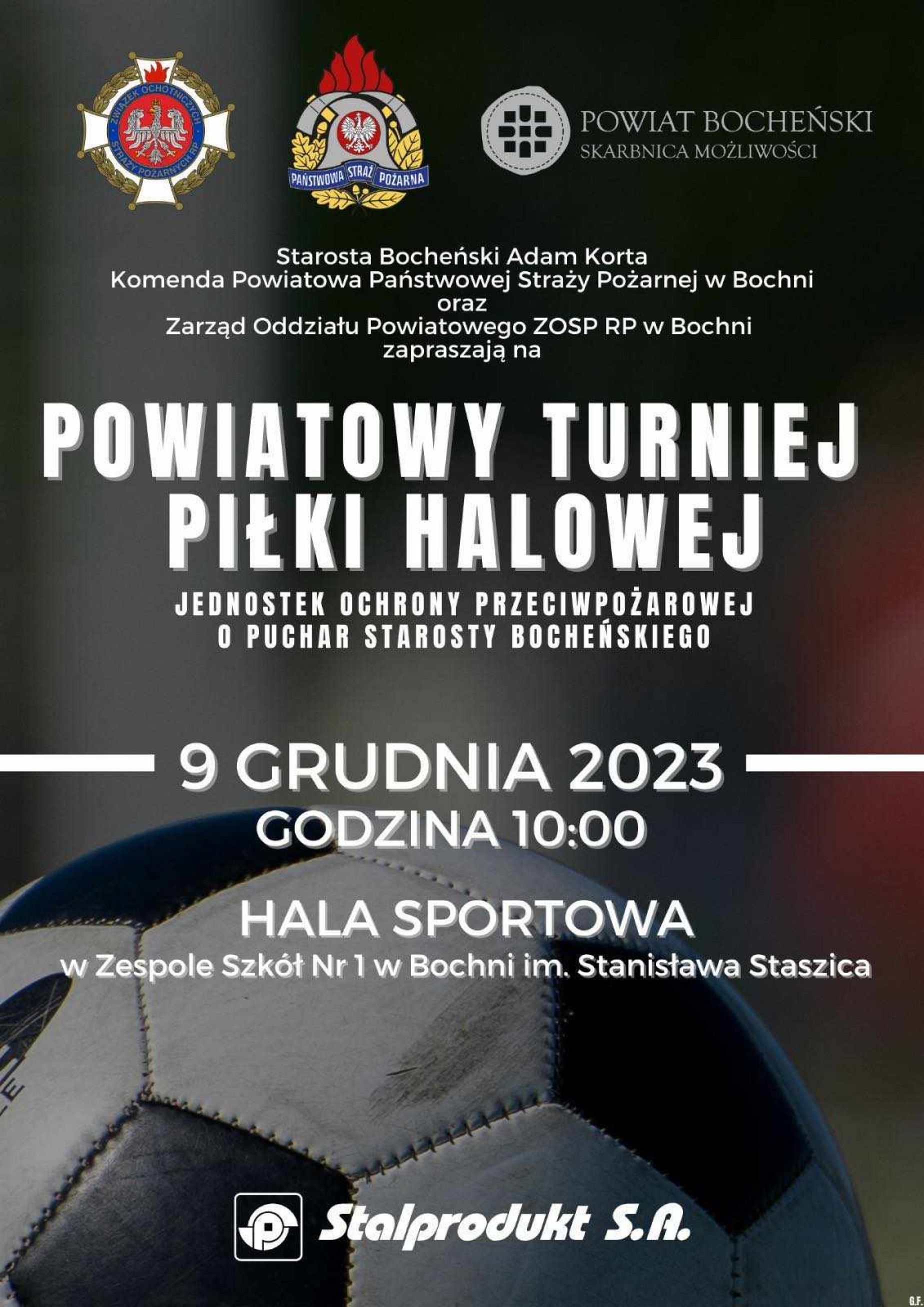 Powiatowy Turniej Piłki Halowej