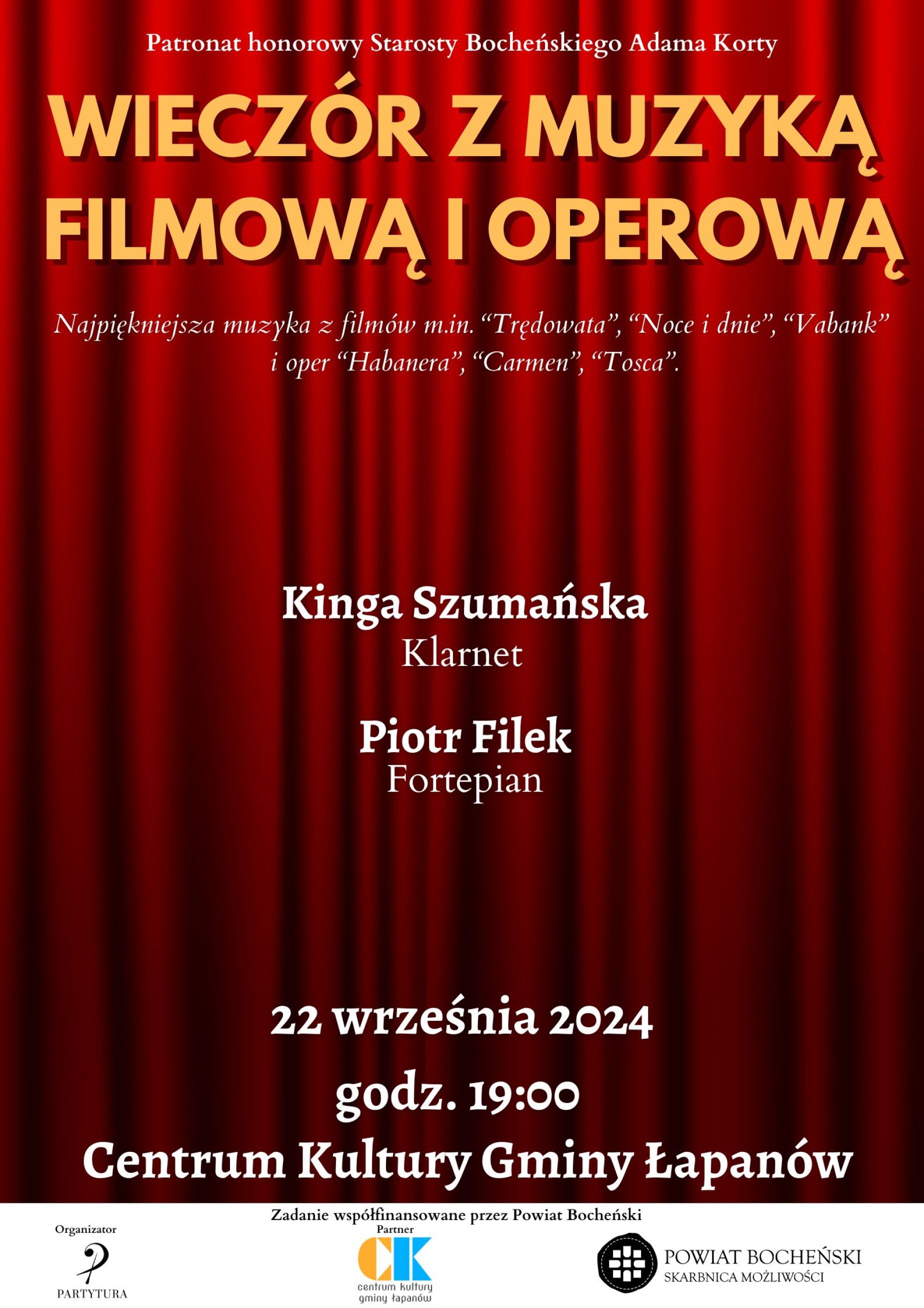 Wieczór z muzyką filmową i operową