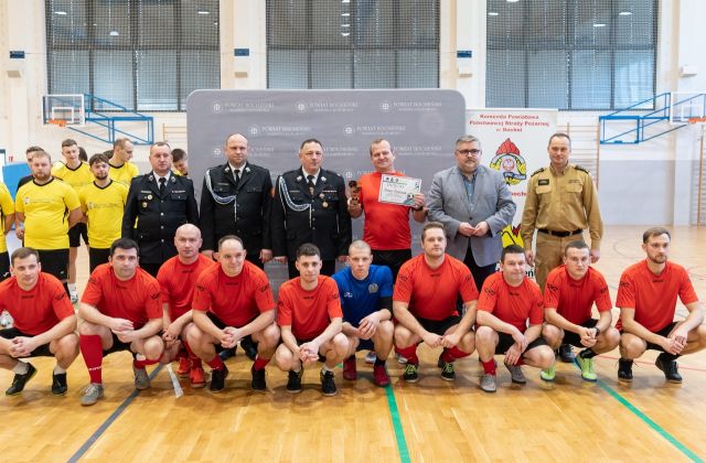 Powiatowy Turniej Piłki Nożnej Jednostek Ochrony Przeciwpożarowej 