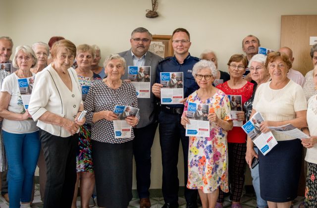 Spotkanie profilaktyczne z bocheńskim seniorami