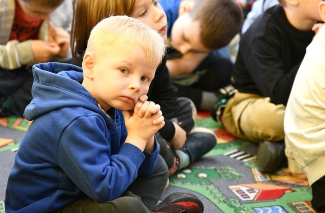 Cała Polska Czyta Dzieciom w Powiatowej i Miejskiej Bibliotece Publicznej w Bochni.