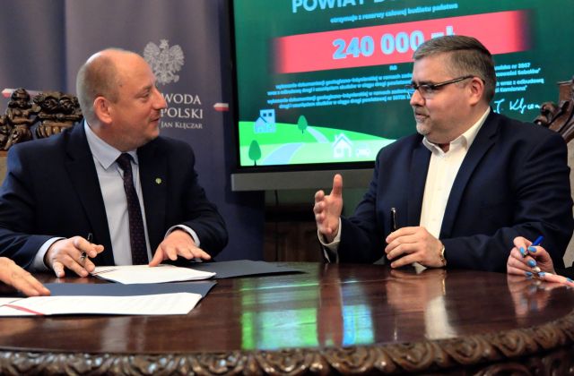 Powiat Bocheński pozyskał środki na usuwanie skutków osuwisk 