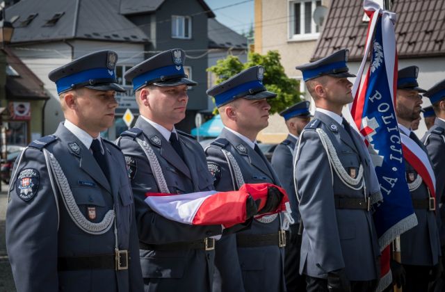 Powiatowe Obchody Święta Policji w Łapanowie