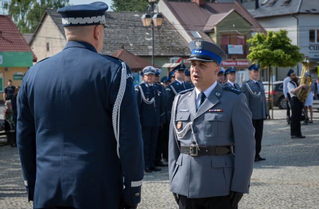 Powiatowe Obchody Święta Policji w Łapanowie