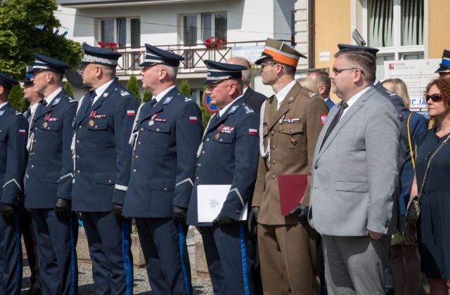 Powiatowe Obchody Święta Policji w Łapanowie