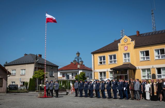 Powiatowe Obchody Święta Policji w Łapanowie