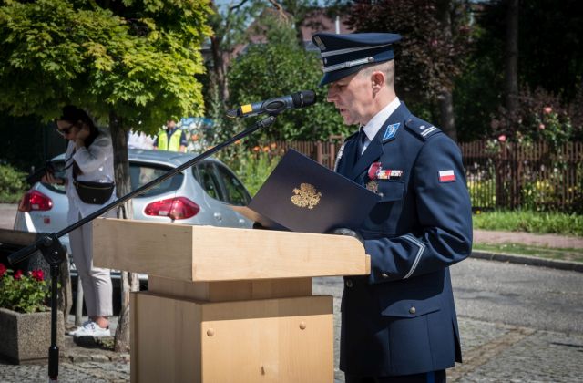 Powiatowe Obchody Święta Policji w Łapanowie