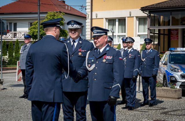 Powiatowe Obchody Święta Policji w Łapanowie