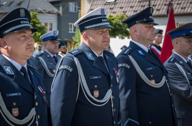 Powiatowe Obchody Święta Policji w Łapanowie