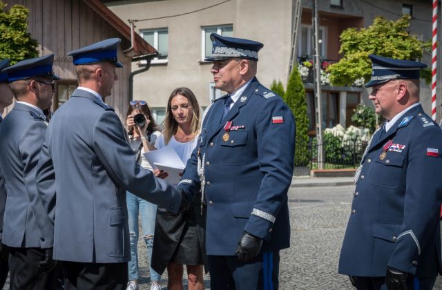 Powiatowe Obchody Święta Policji w Łapanowie