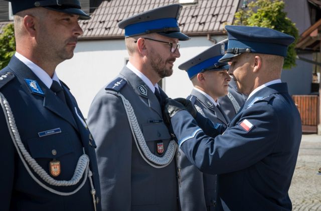 Powiatowe Obchody Święta Policji w Łapanowie