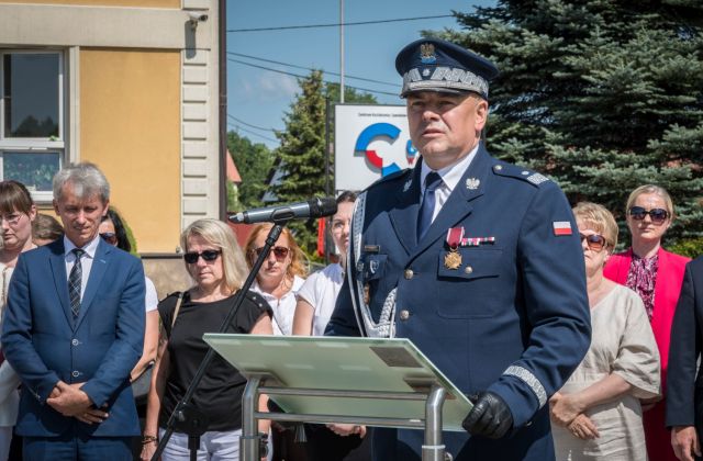 Powiatowe Obchody Święta Policji w Łapanowie