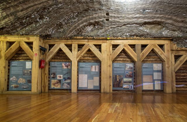 Wystawa bocheńskiej kopalni w Wieliczce